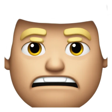 donald trump angry sticker