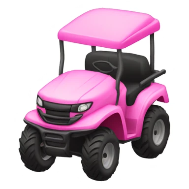 Pink Four wheeler sticker