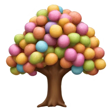 arbol de dulces sticker