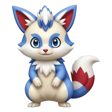 Furret-Meowstic-Zangoose-Hybrid (Full body) sticker