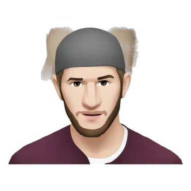 Khabib in a mosque sticker