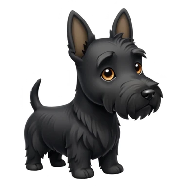 Scottish terrier dog sticker