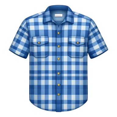 blue lumberjack shirt sticker