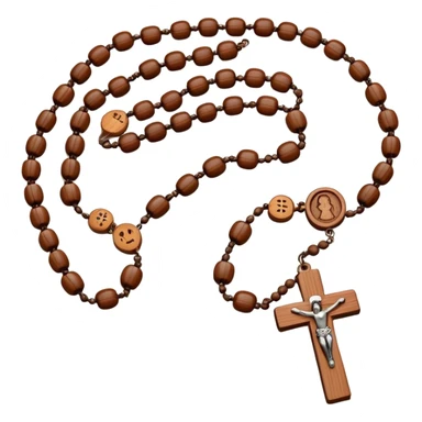 Rosary sticker