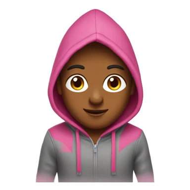 York shire with pink hoodie sticker