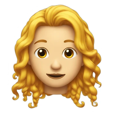 Fisch mit haaren sticker