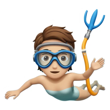 Swim underwater  sticker