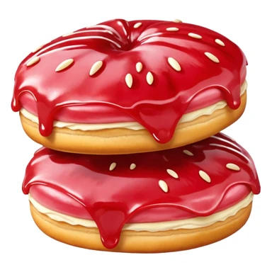 Strawberry Glaze Pastries
 sticker