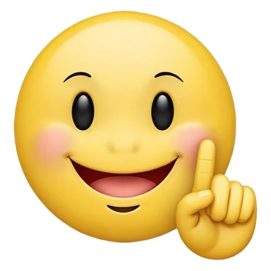 a smiley face with a middle fonger sticker