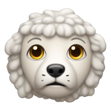 Oveja llorando  sticker