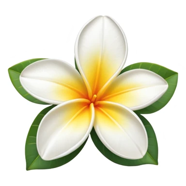 Frangipani sticker