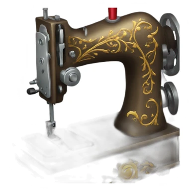 foot sewing machine sticker