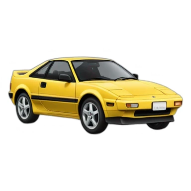 Toyota mr2 sticker