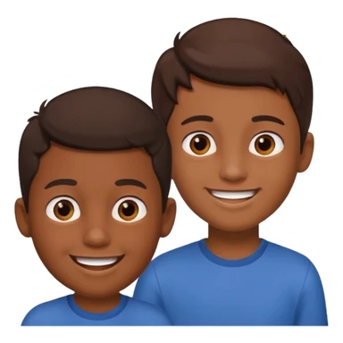 garcon  qui discute avec des amis sticker