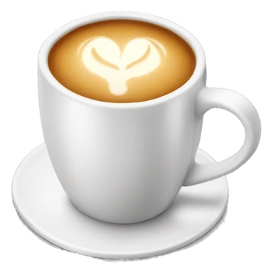 white coffee  sticker