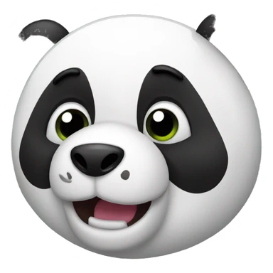 panda hyped sticker