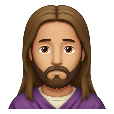 grieving jesus emoji sticker