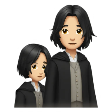 filipino child severus snape sticker