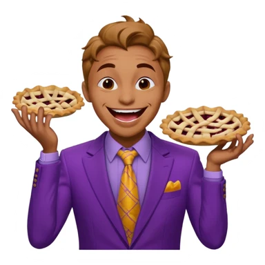 Homem aranha levando torta na cara de coringa  sticker