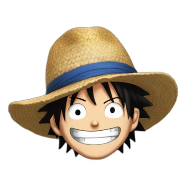 One piece Luffy sticker