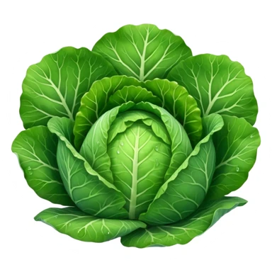 cabbage leaf only one leaf  sticker