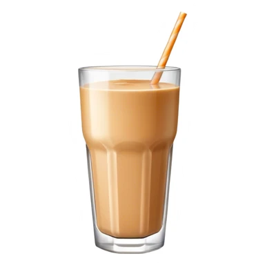 A light brown smoothie sticker