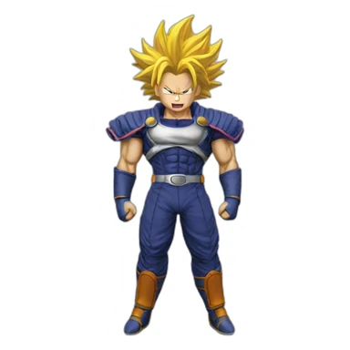 Trunks ssj3 sticker