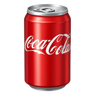 Coca cola can sticker