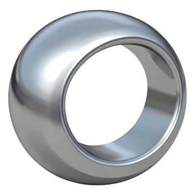 A modern abstract sculpture sticker