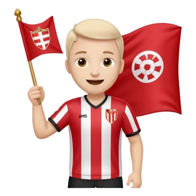 Create a emoji for a widad athletic club fan sticker