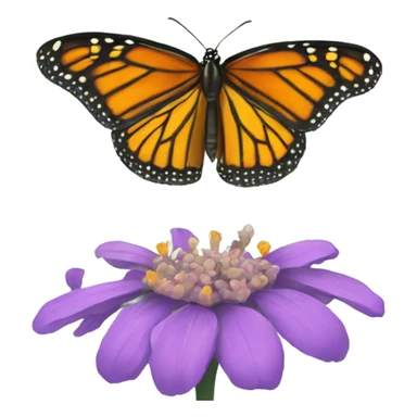 Monarch butterfly  sticker