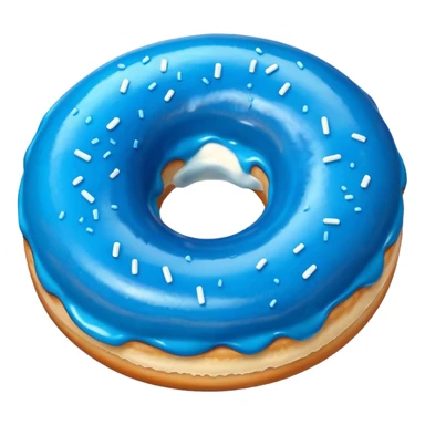 Blue donuts sticker