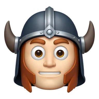 Ein Eidechse im Pixarstyle. Die Eidechse soll an einen Wikinger erinnern sticker