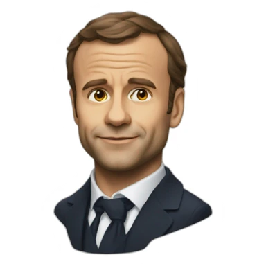 macron dinosor sticker