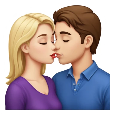 Kissing bf sticker