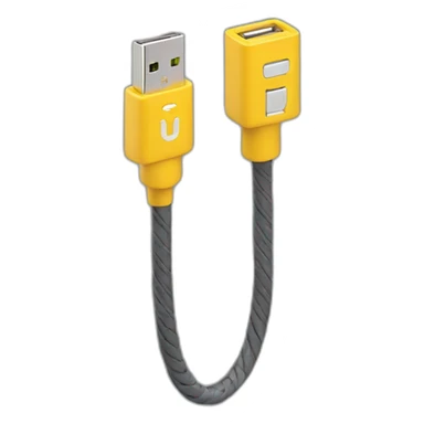 Cable USB magnetico sticker