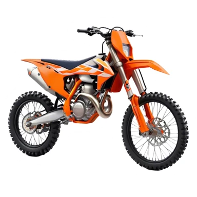 KTM Dirtbike - KTM 250 SX (Model Year: 2021) (Iconic colour: Orange) sticker