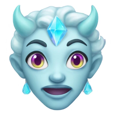 opal crystal gemstone demon 😈  sticker