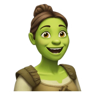 Fiona Shrek sticker