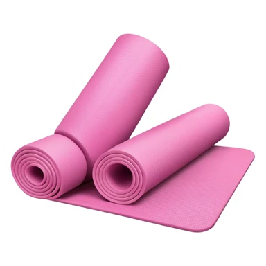 pink yoga mat sticker