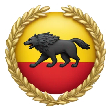 Roman Empire flag sticker