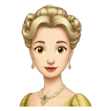 Russian royal family, anastasia sticker