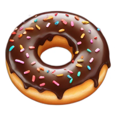 fun doughnut sticker