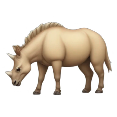 Rinoceronte furioso sticker