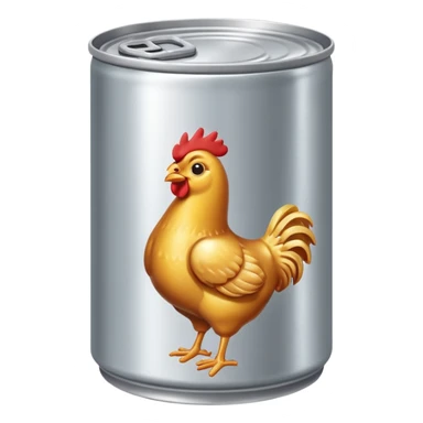 canned chicken sticker