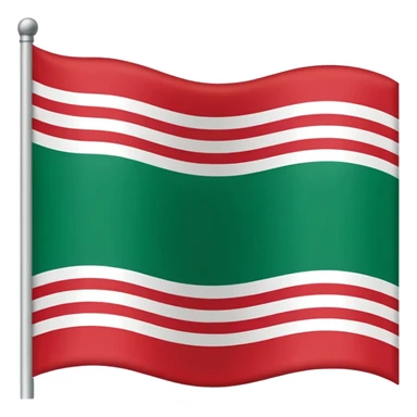 The flag of Chechnya sticker