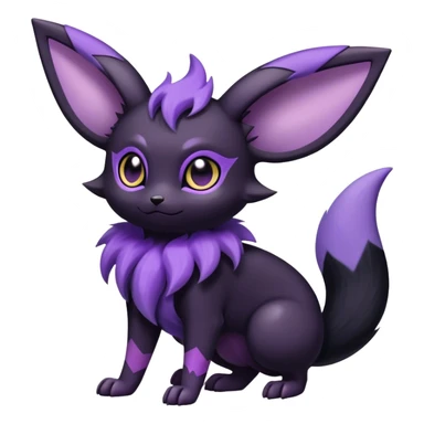 Noibat-Umbreon-Espeon-hybrid, full body sticker