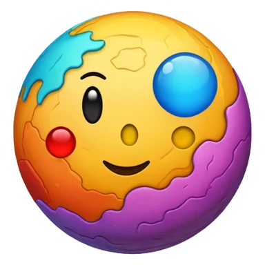 Has un planeta de emojis  sticker