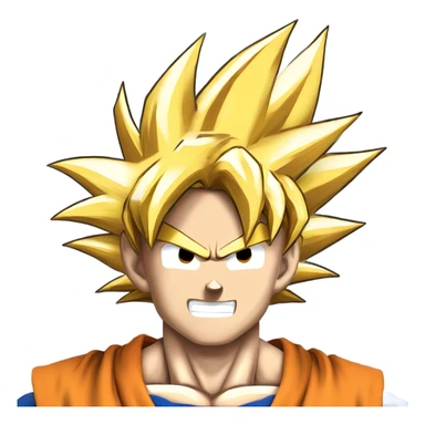 Goku Super Saiyan 1000000000000000000000000000000000000 sticker