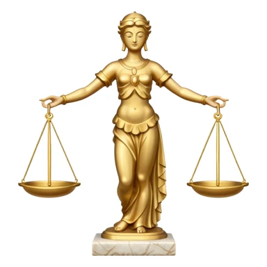 Balance Justice Wisdom sticker